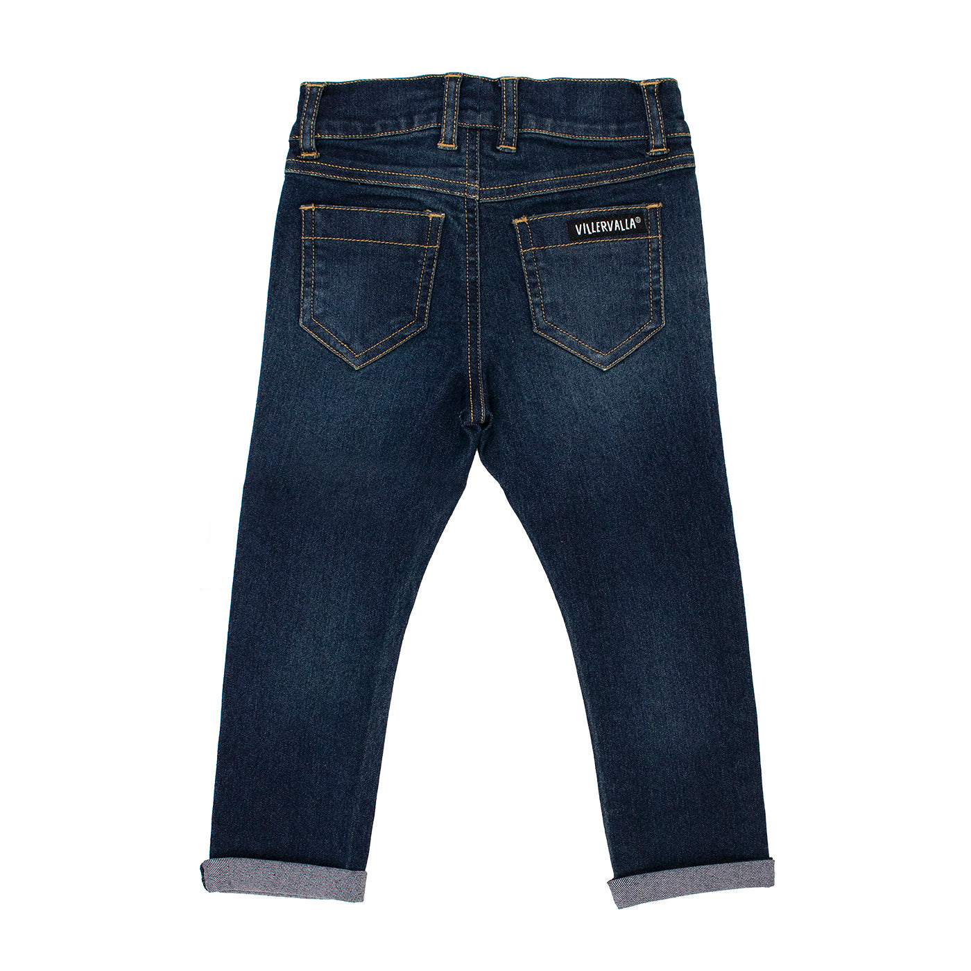Villervalla Jeans Slim Pants Stretch Denim - Raw Vintage