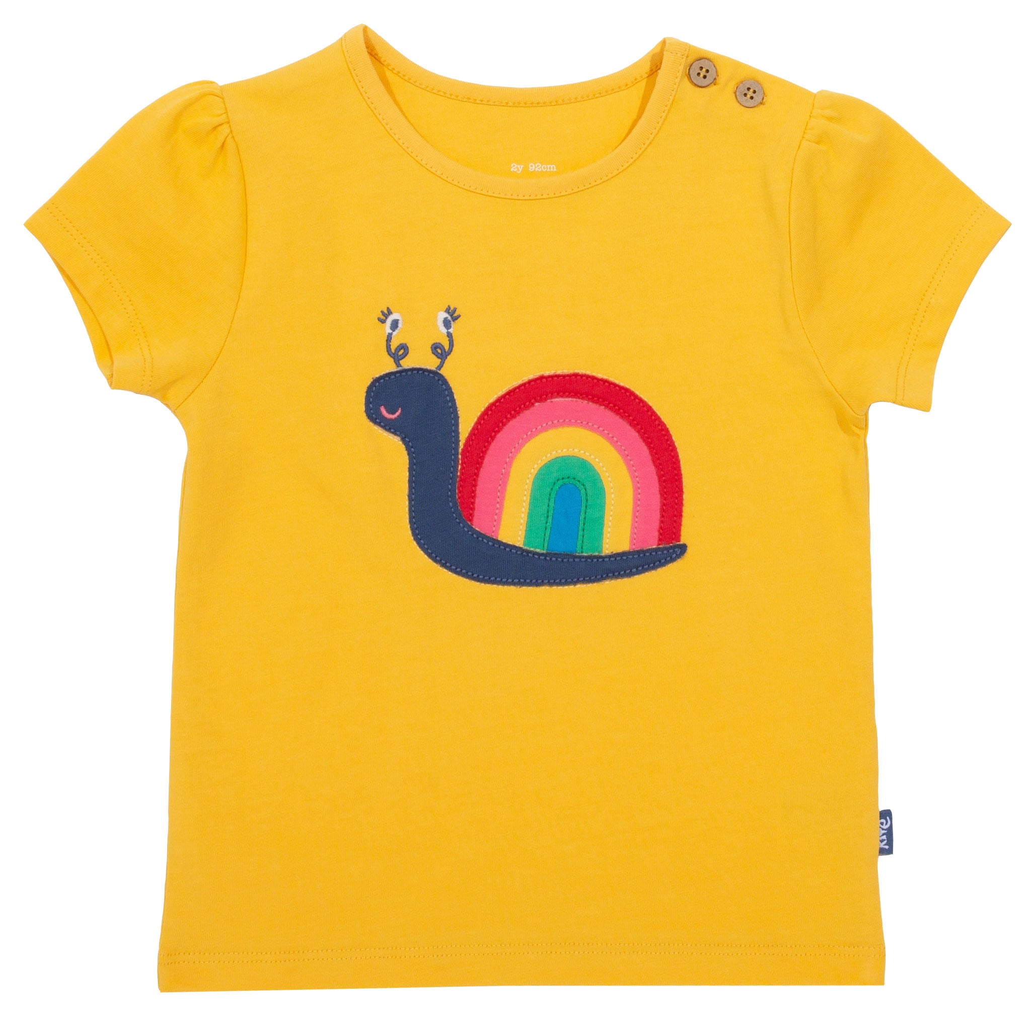 Kite T-Shirt Short Sleeve - Rainbow Snail