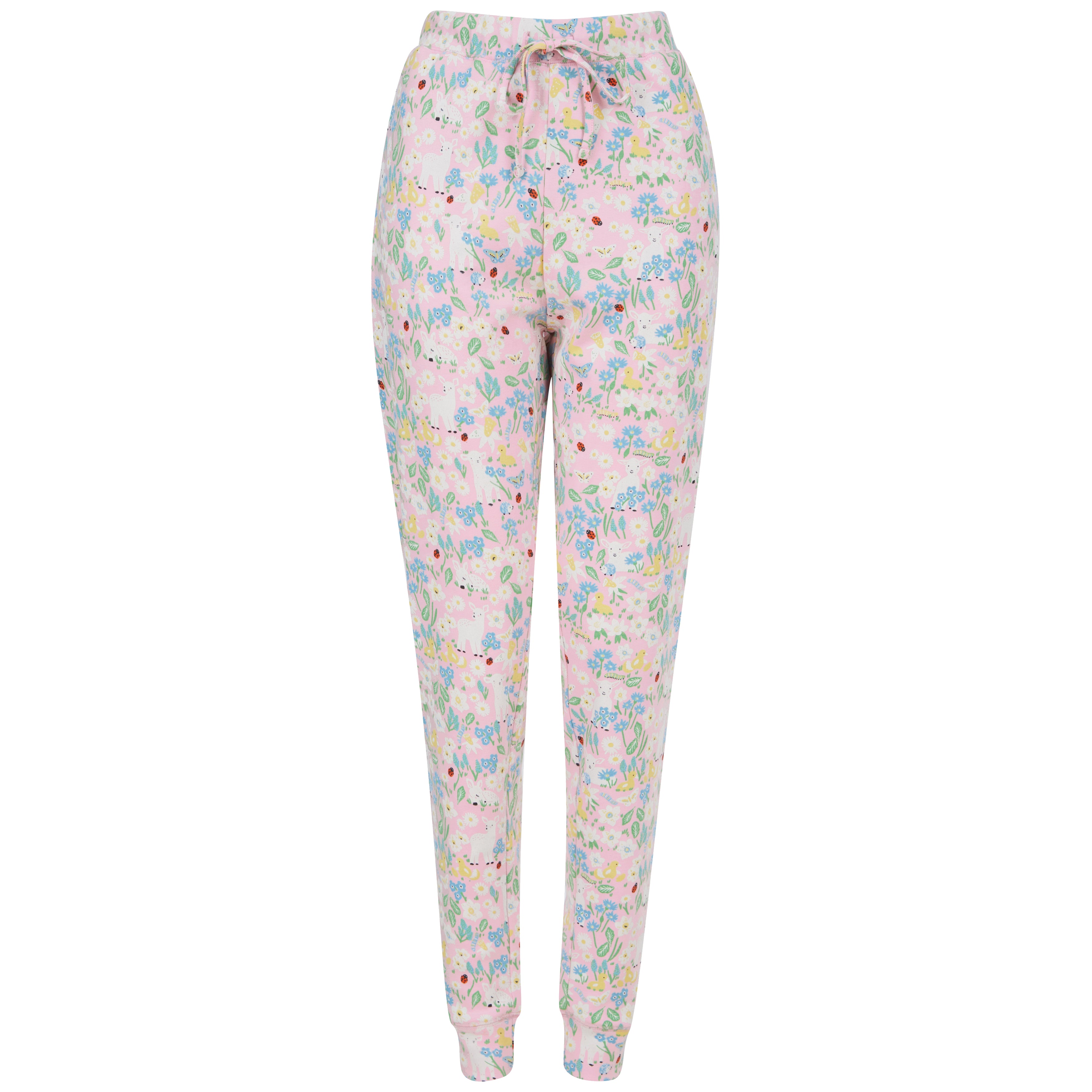 Piccalilly Adults Loungewear Joggers - Little Lamb