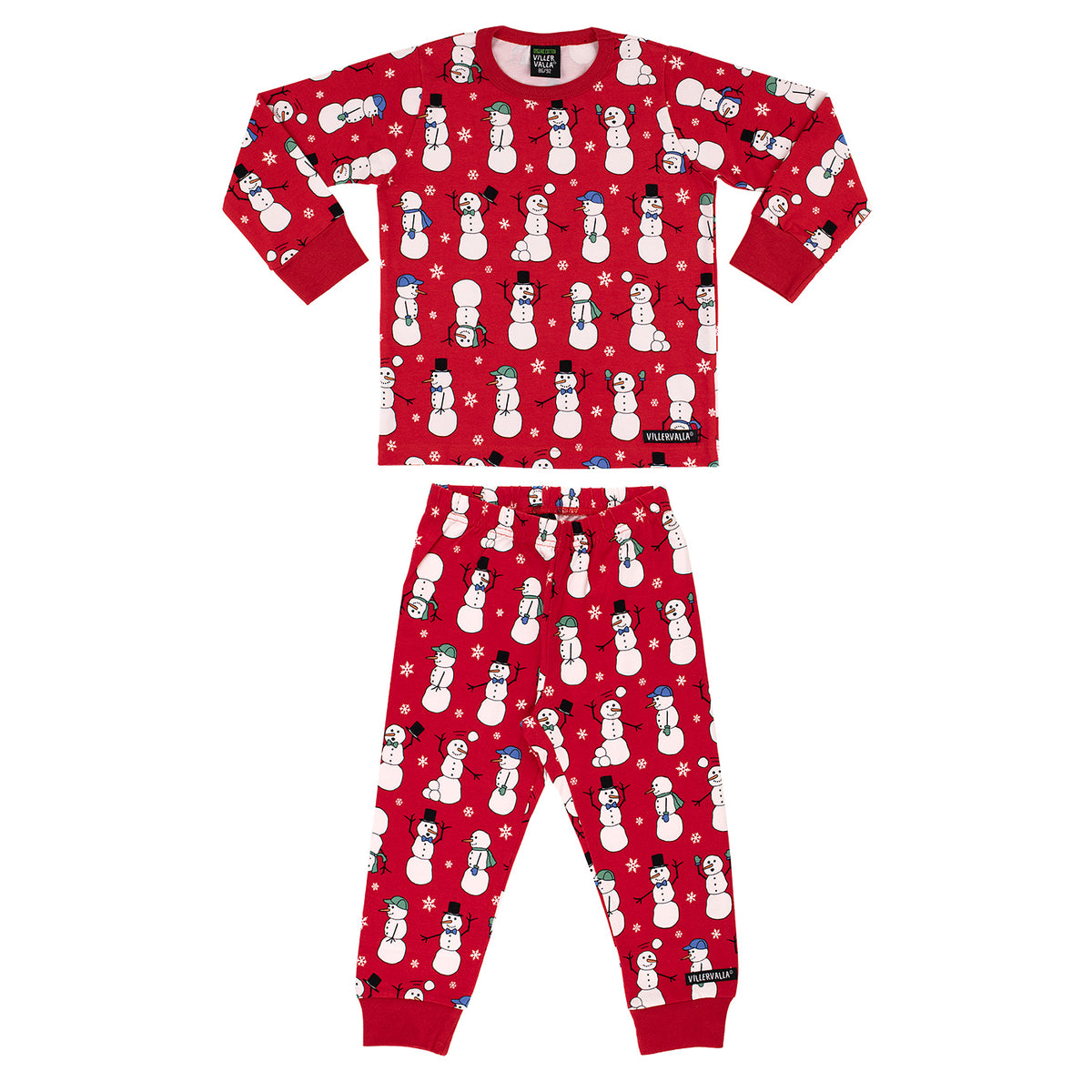 Villervalla Pyjamas Set - Snowman Salsa