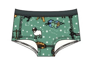 Villervalla Briefs - Sage