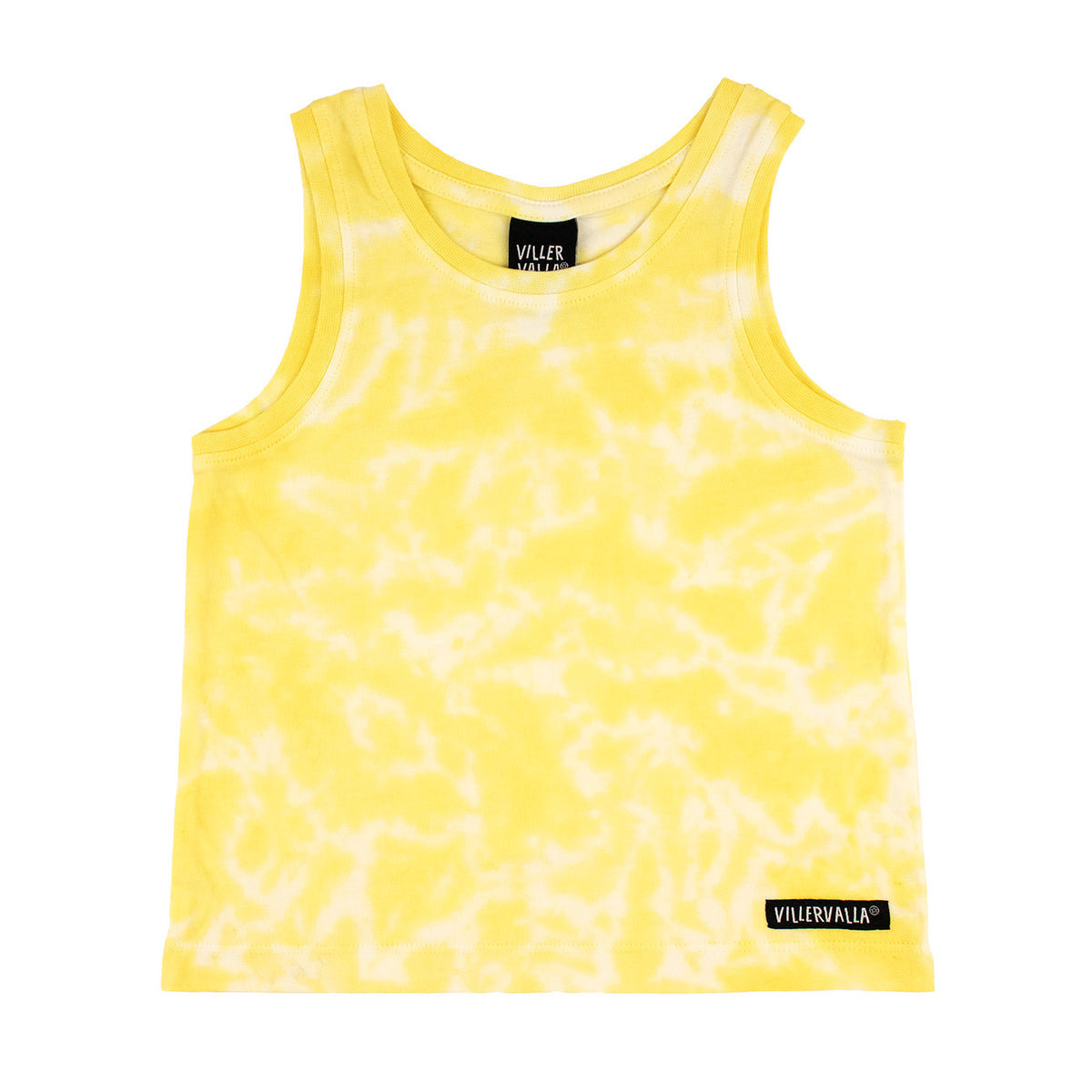 Villervalla Tank Top - Tie Dye Lemon