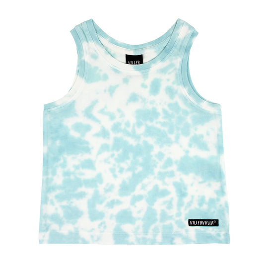 Villervalla Tie Dye Tank Top -  Pool
