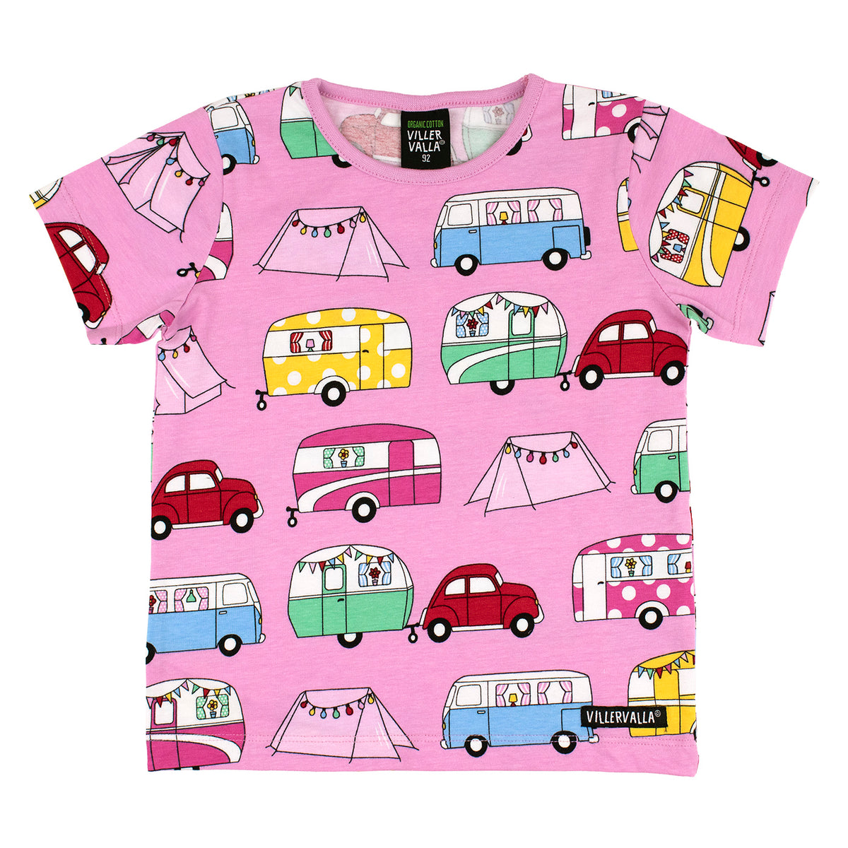 Villervalla T-Shirt Short Sleeve - Camper Van Blossom