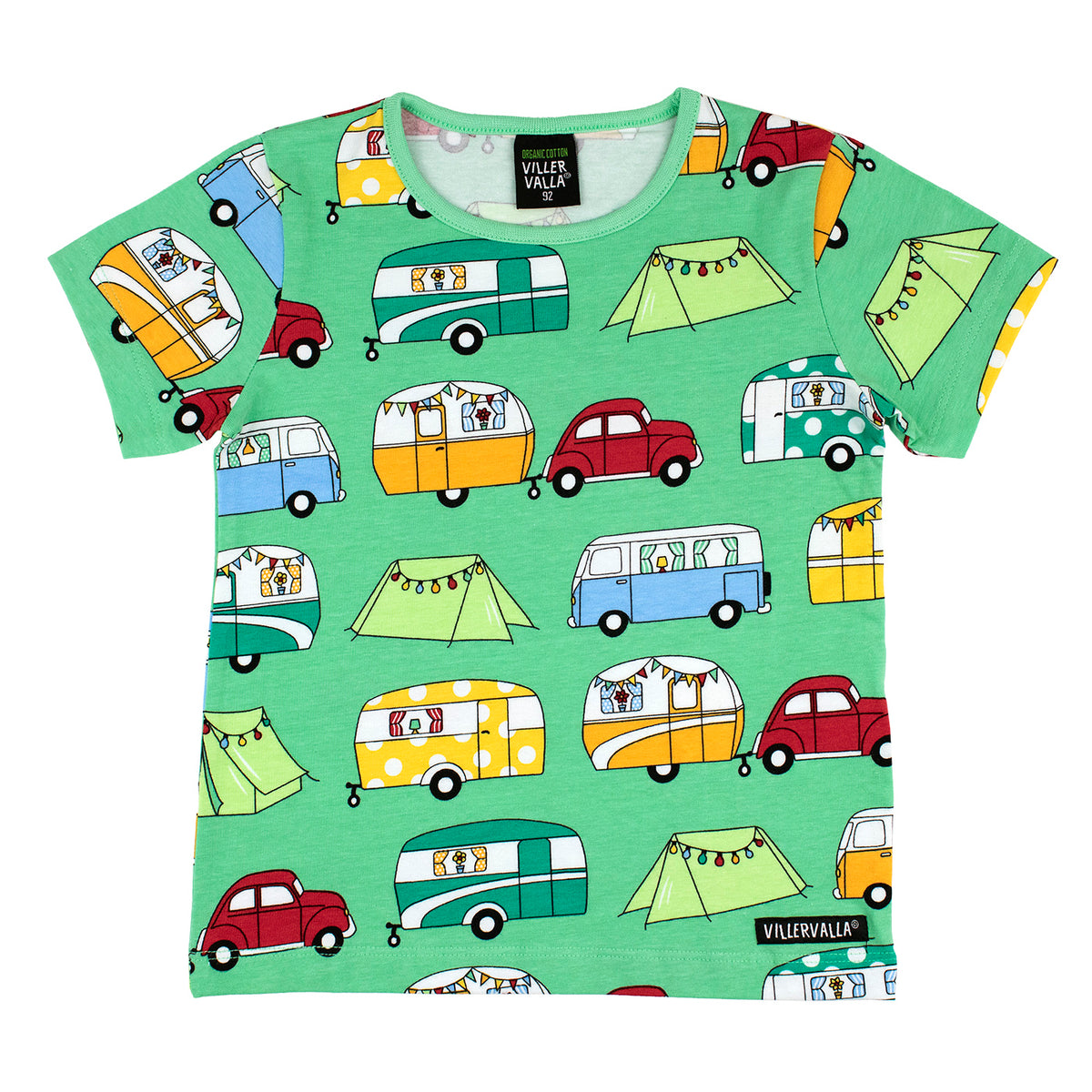 Villervalla T-Shirt Short Sleeve - Camper Van Fern