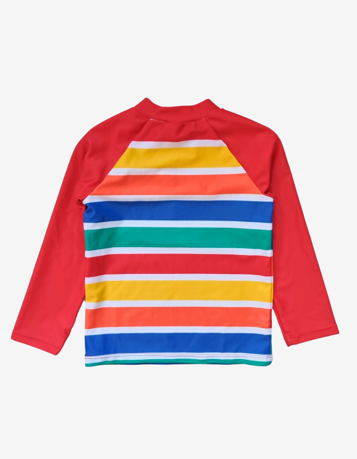 Toby Tiger Organic Swim Rash Vest - Happy Stripe