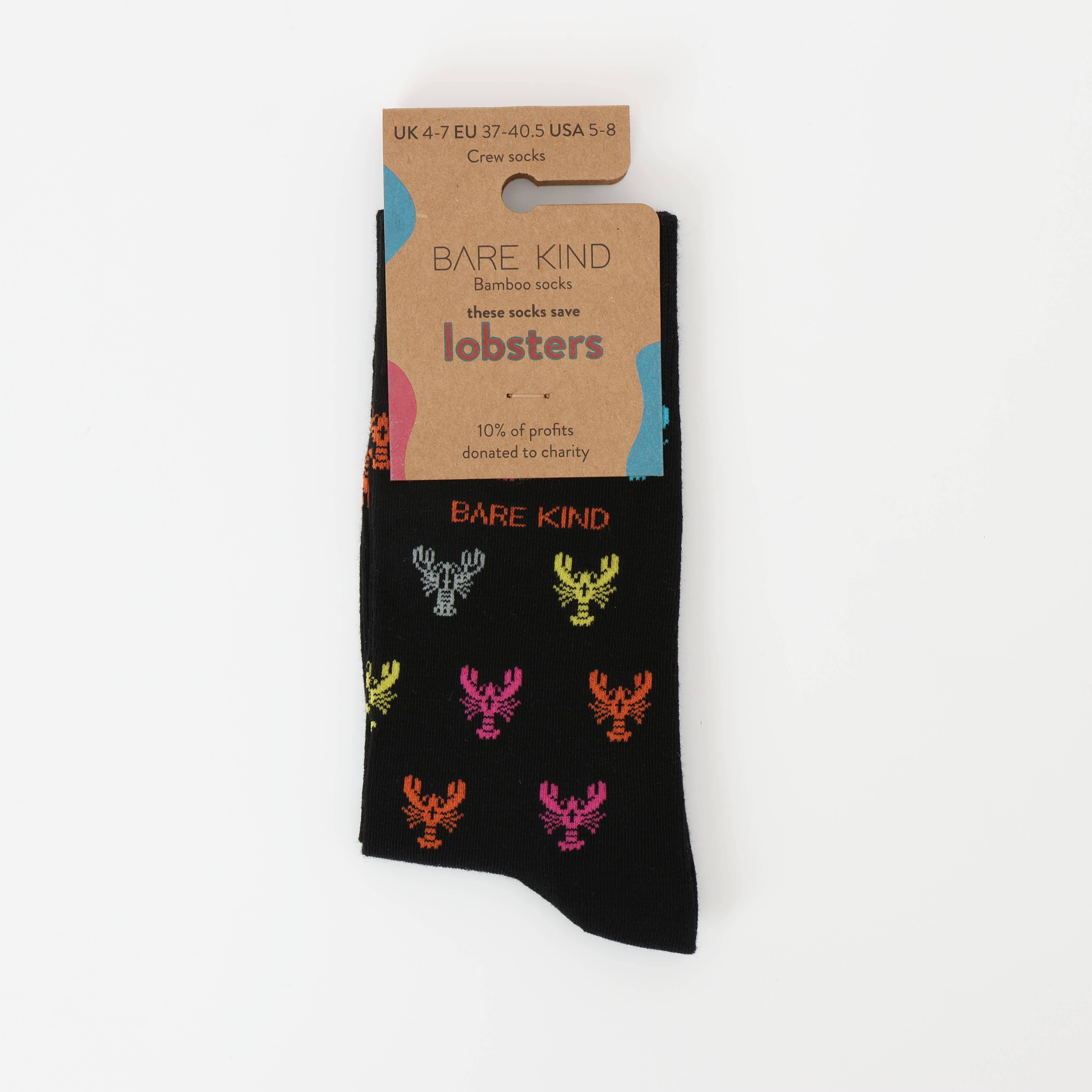 Black Socks: UK Size 4-7