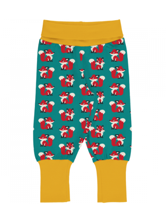 Maxomorra Pants Rib Waist Fox