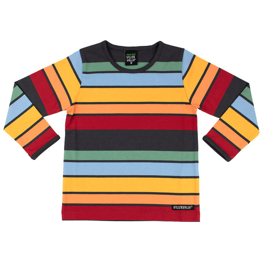 Villervalla T-Shirt Long Sleeve - Zermatt Stripe