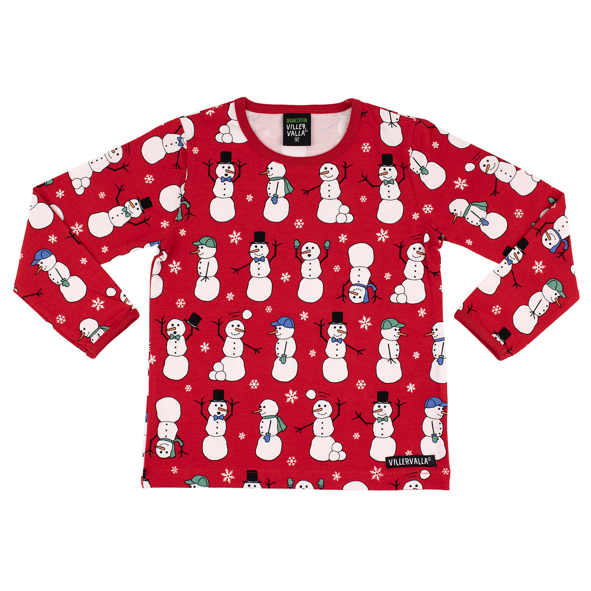 Villervalla T-Shirt Long Sleeve - Snowman Salsa
