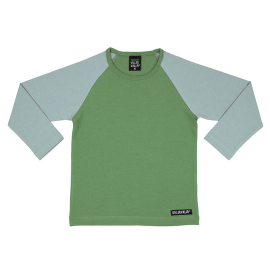 Villervalla Raglan T-Shirt Long Sleeve - Moss/Fossil