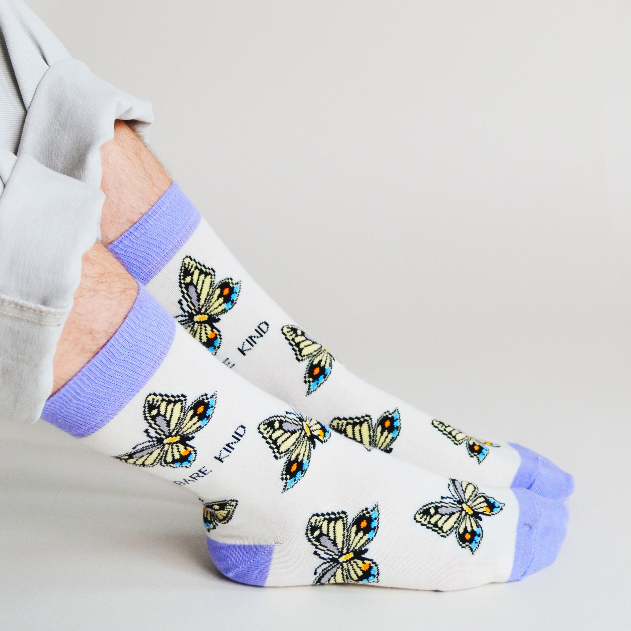 Bare Kind Bamboo Socks - Adult - Butterfly