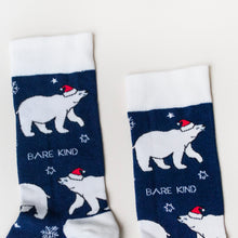 Bare Kind Adult Bamboo Socks - Christmas Polar Bear