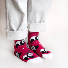 Bare Kind Adult Bamboo Socks - Christmas Panda