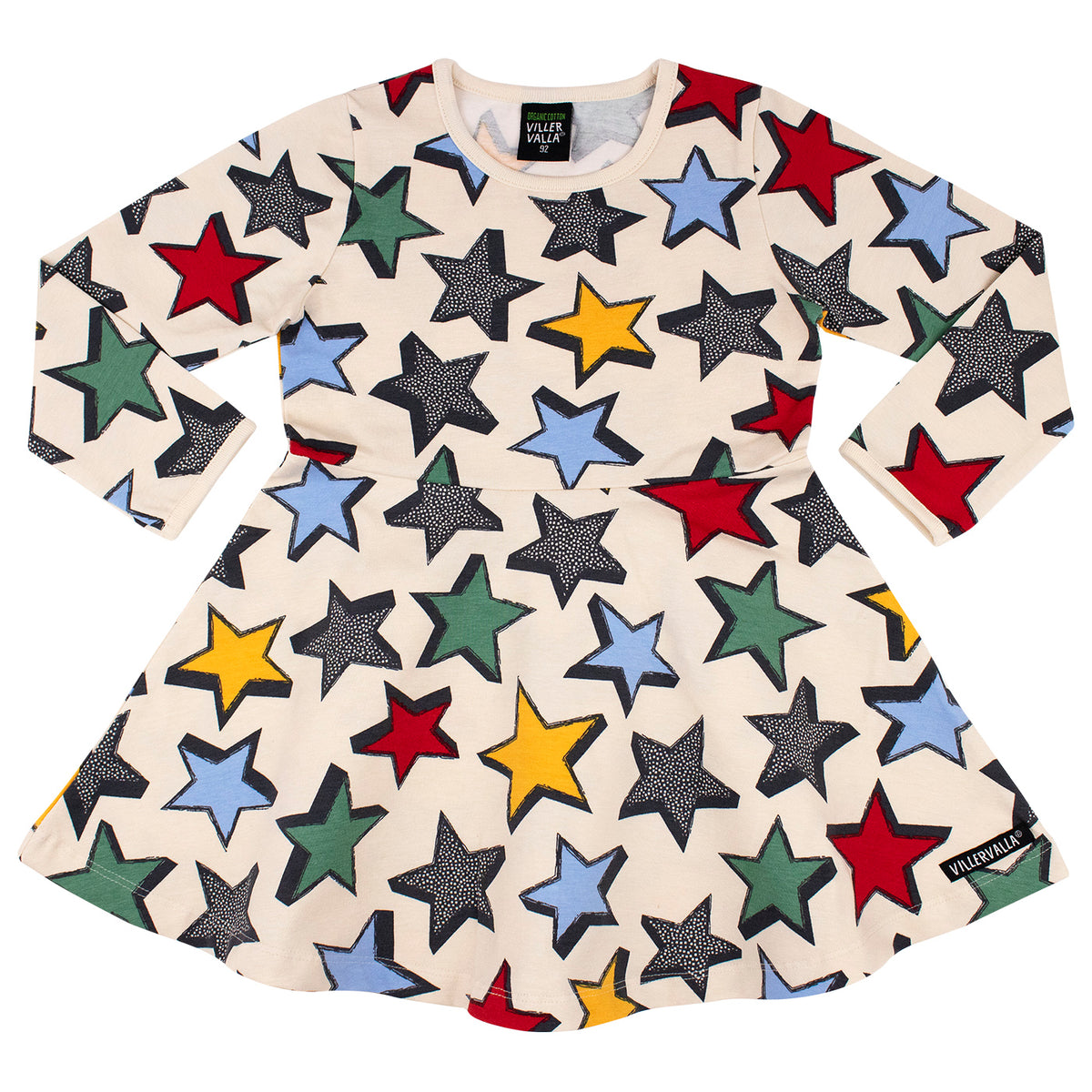 Villervalla Dress Half Circle Long Sleeve - Wheat