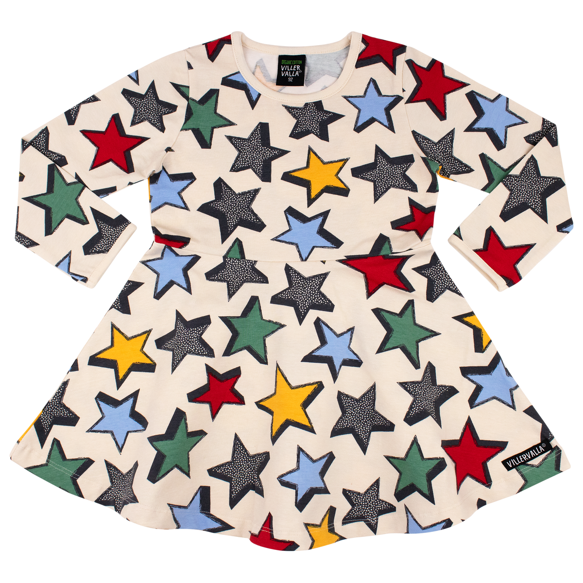 Villervalla Dress Half Circle Long Sleeve - Wheat
