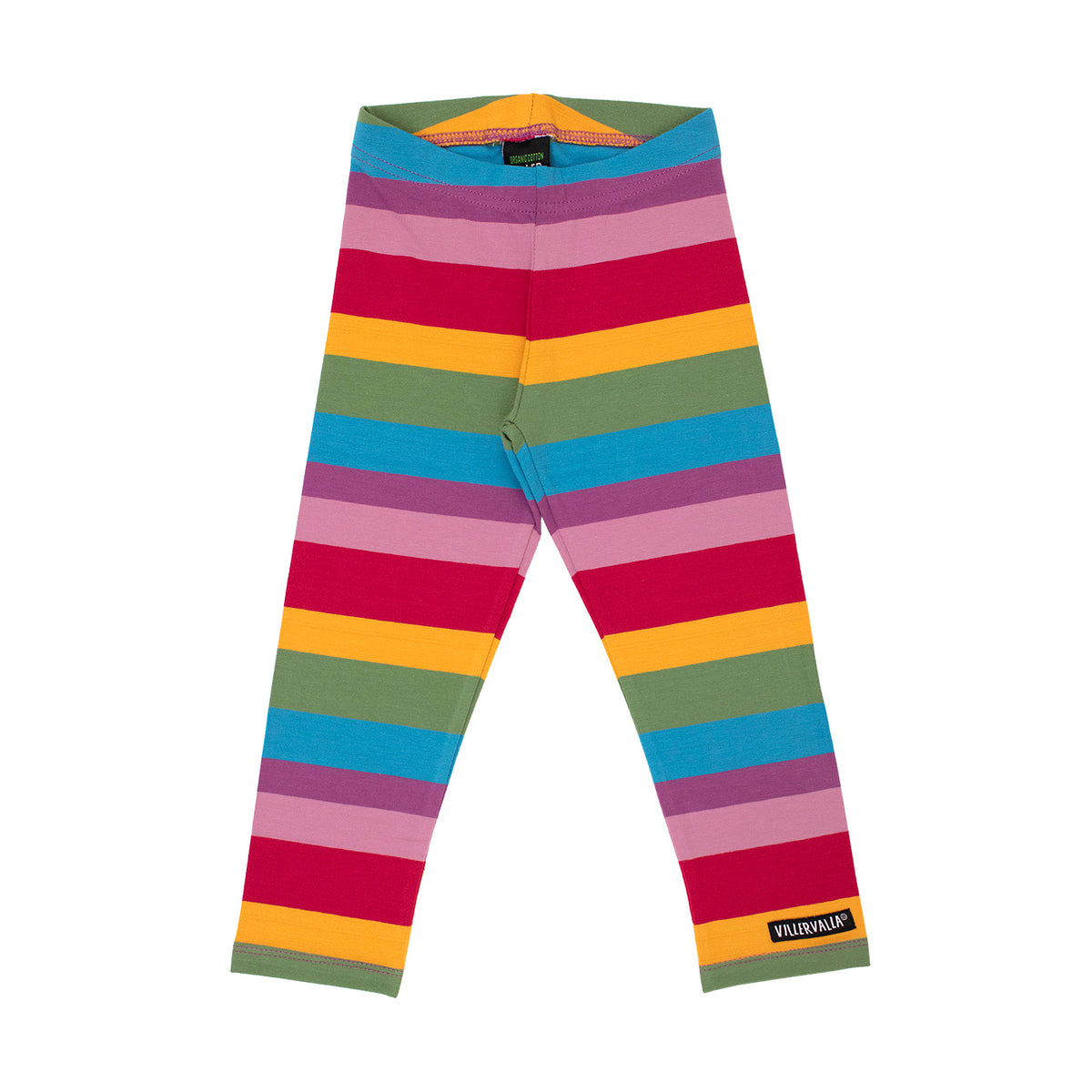 Villervalla Tricot Leggings - Multi Stripe Acai
