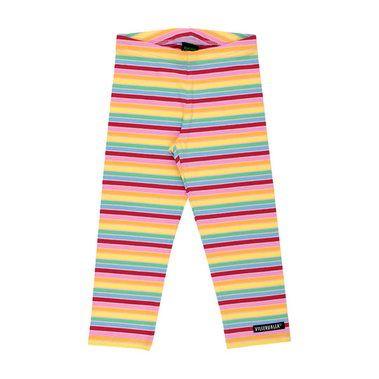 Villervalla Multi Stripe Leggings - Dahlia