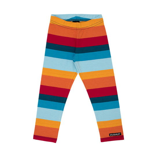 Villervalla Tricot Leggings Multistripe - Midnight