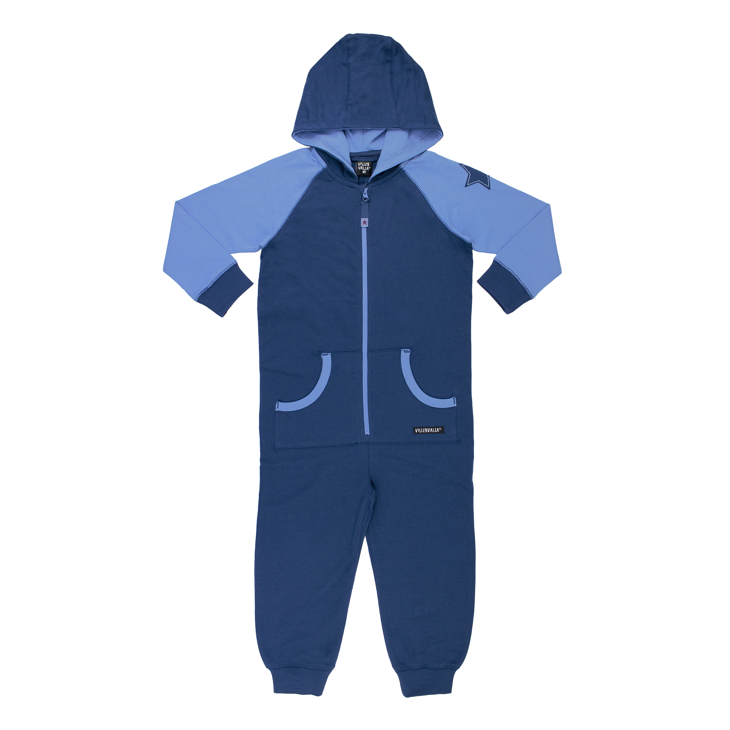 Villervalla Hood Overall - Pacific/Nautic