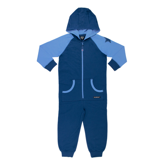 Villervalla Hood Overall - Pacific/Nautic