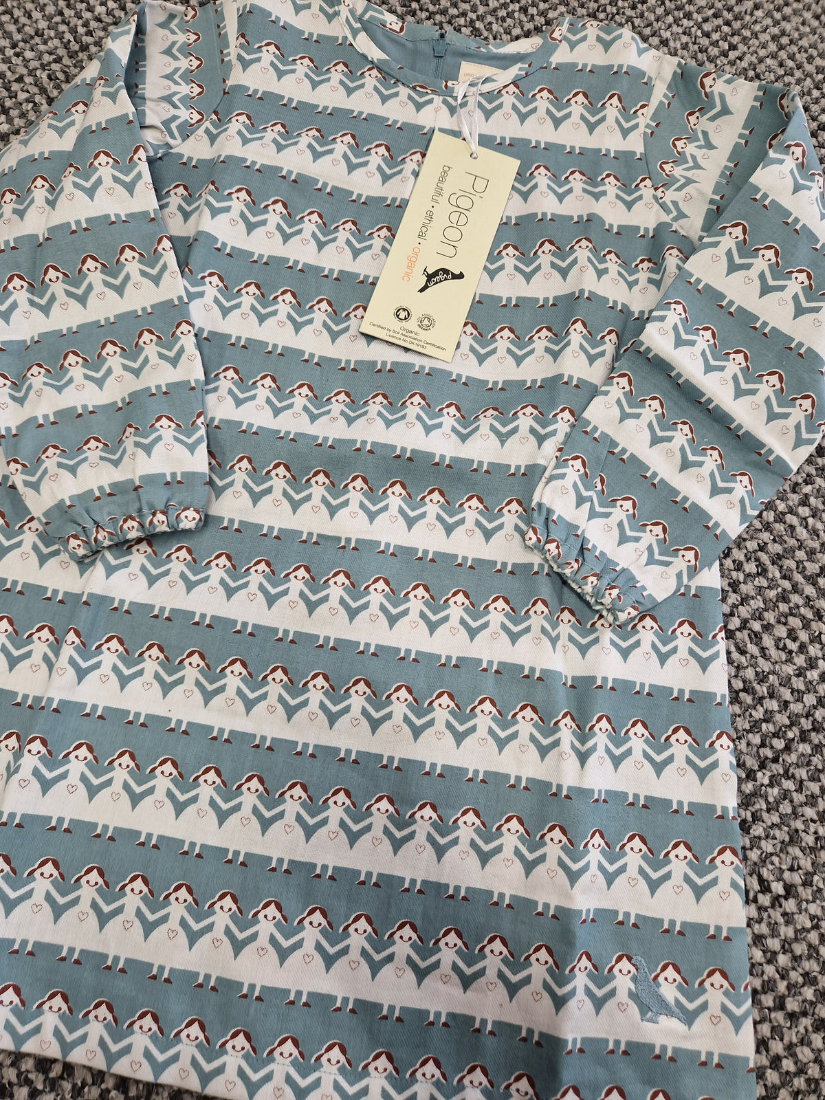 Pigeon Tunic Dress Long Sleeve - Paper Dolls