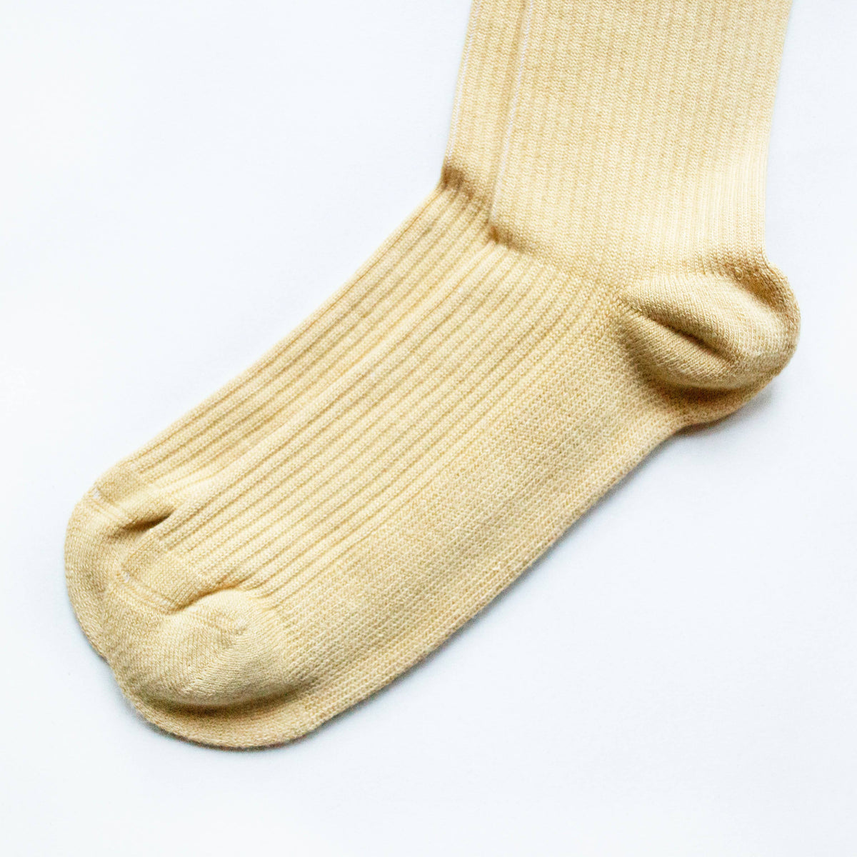 Bare Kind Adult Bamboo Ribbed Socks - Yellow Gorilla - Adult 4-7