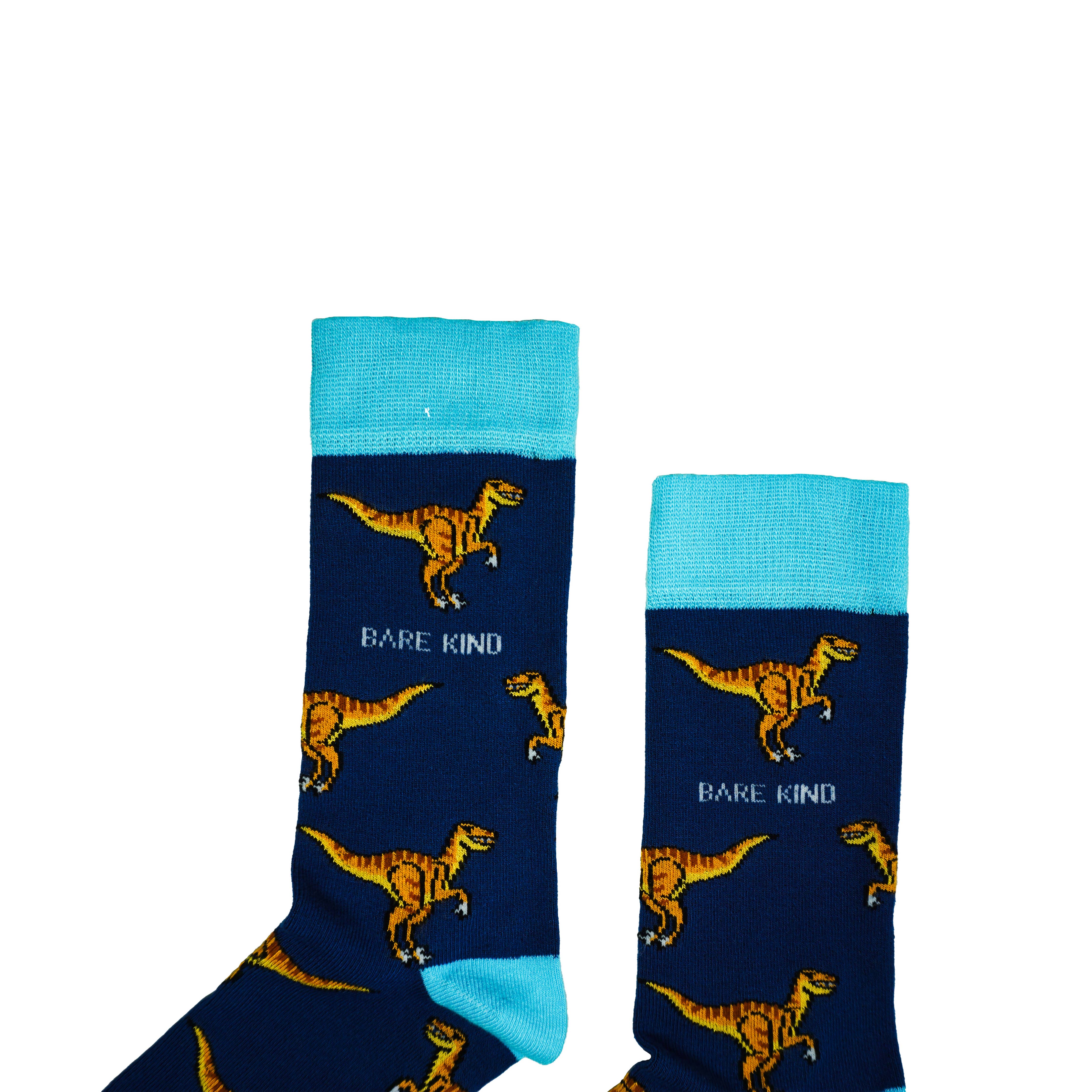 Dino Socks: UK Adult 7-11