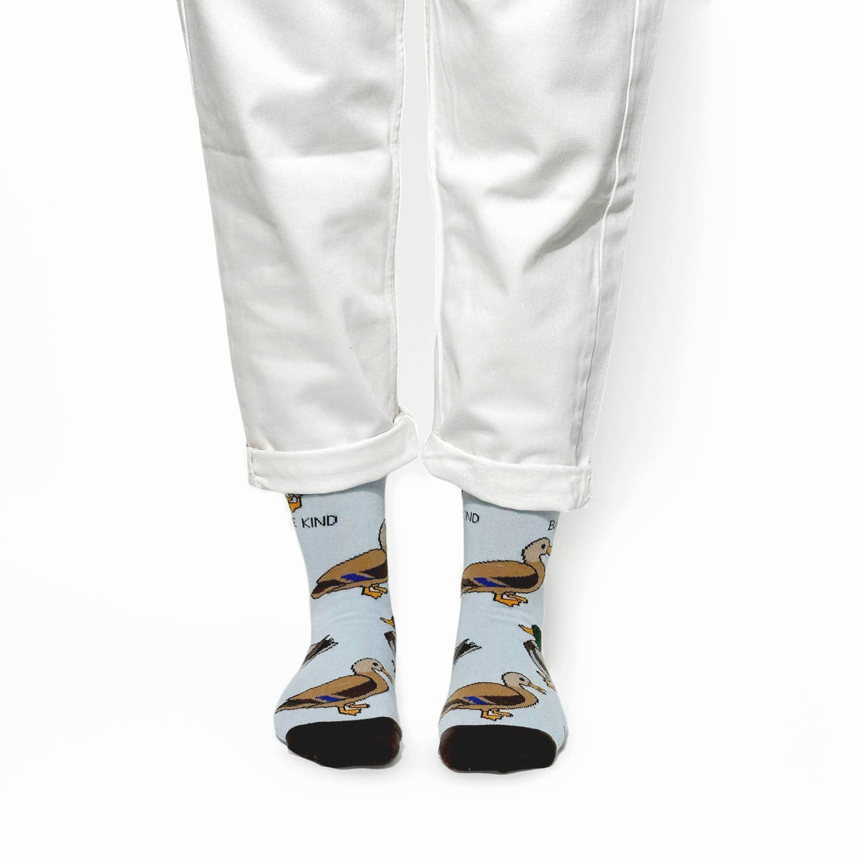 Bare Kind Adult Bamboo Socks - Blue Duck - Adult 4-7