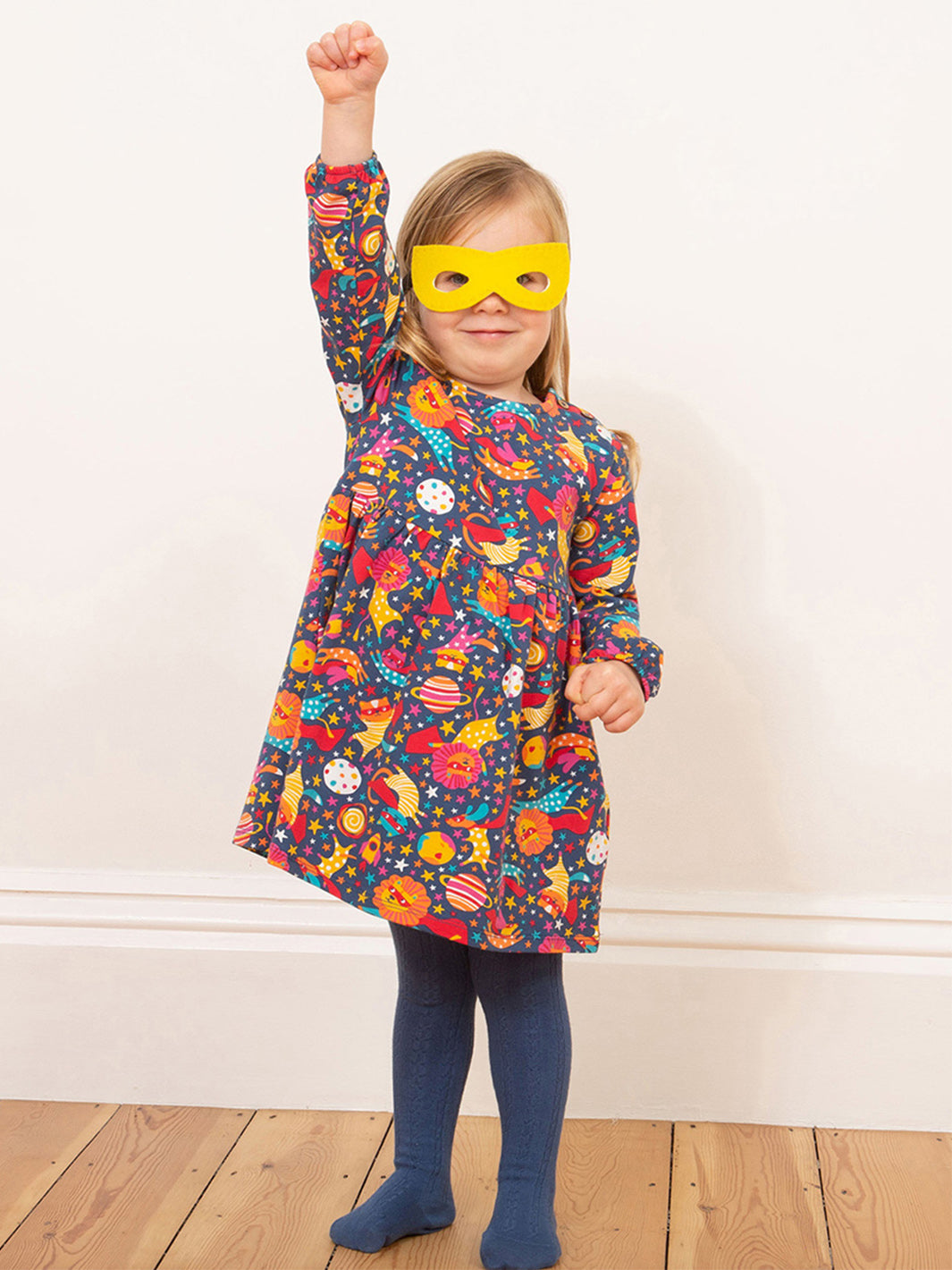 Kite Dress Long Sleeve - Super Me Multi