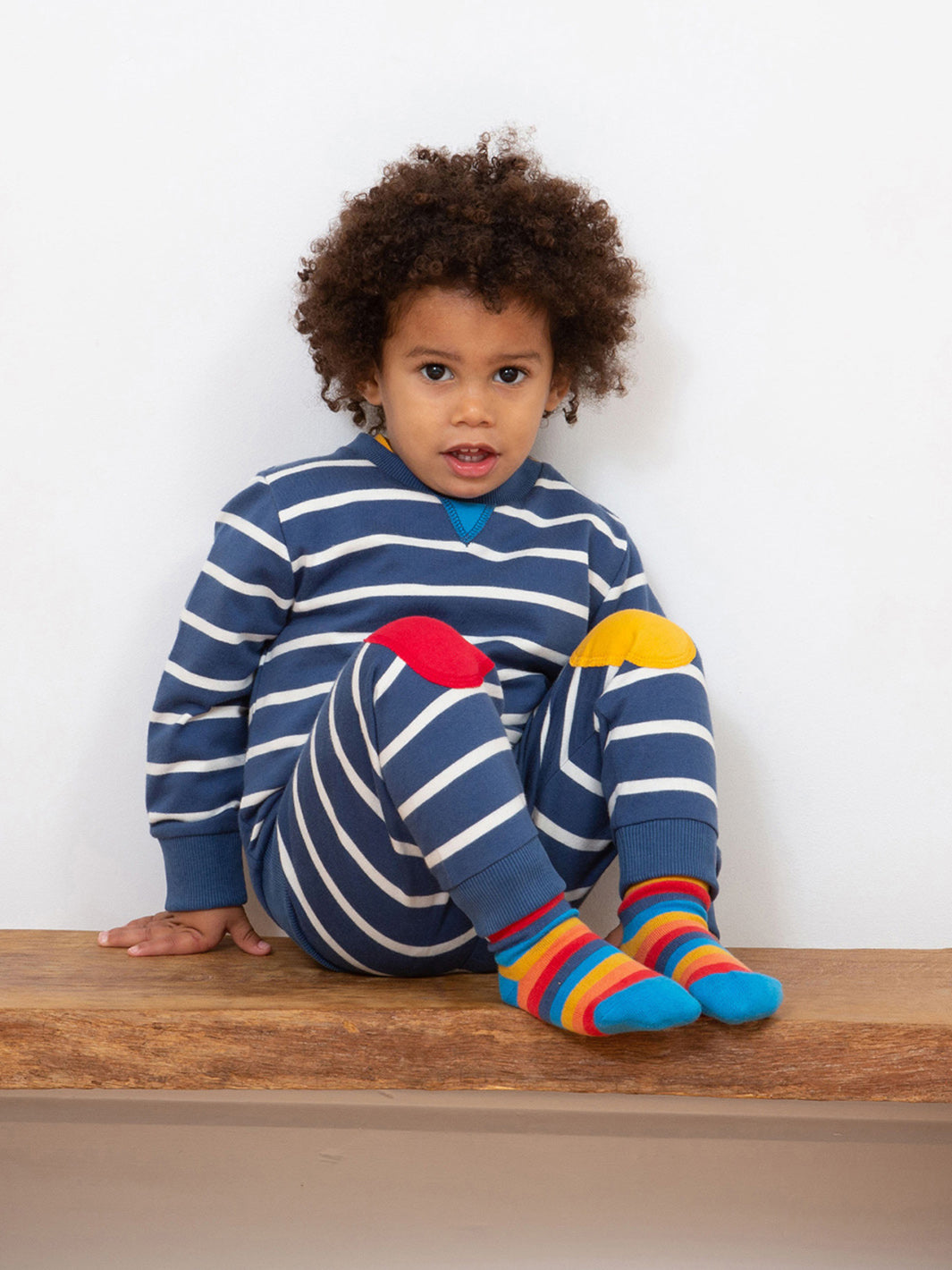 Kite Joggers - Stripy Navy
