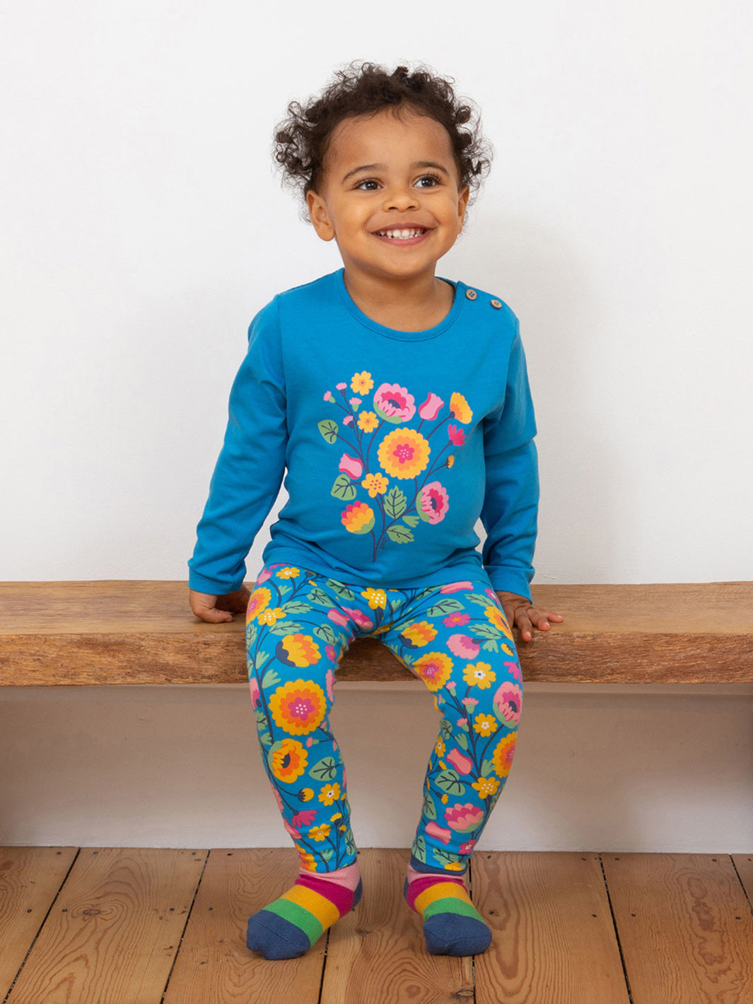 Kite Leggings - Folk Floral Multi