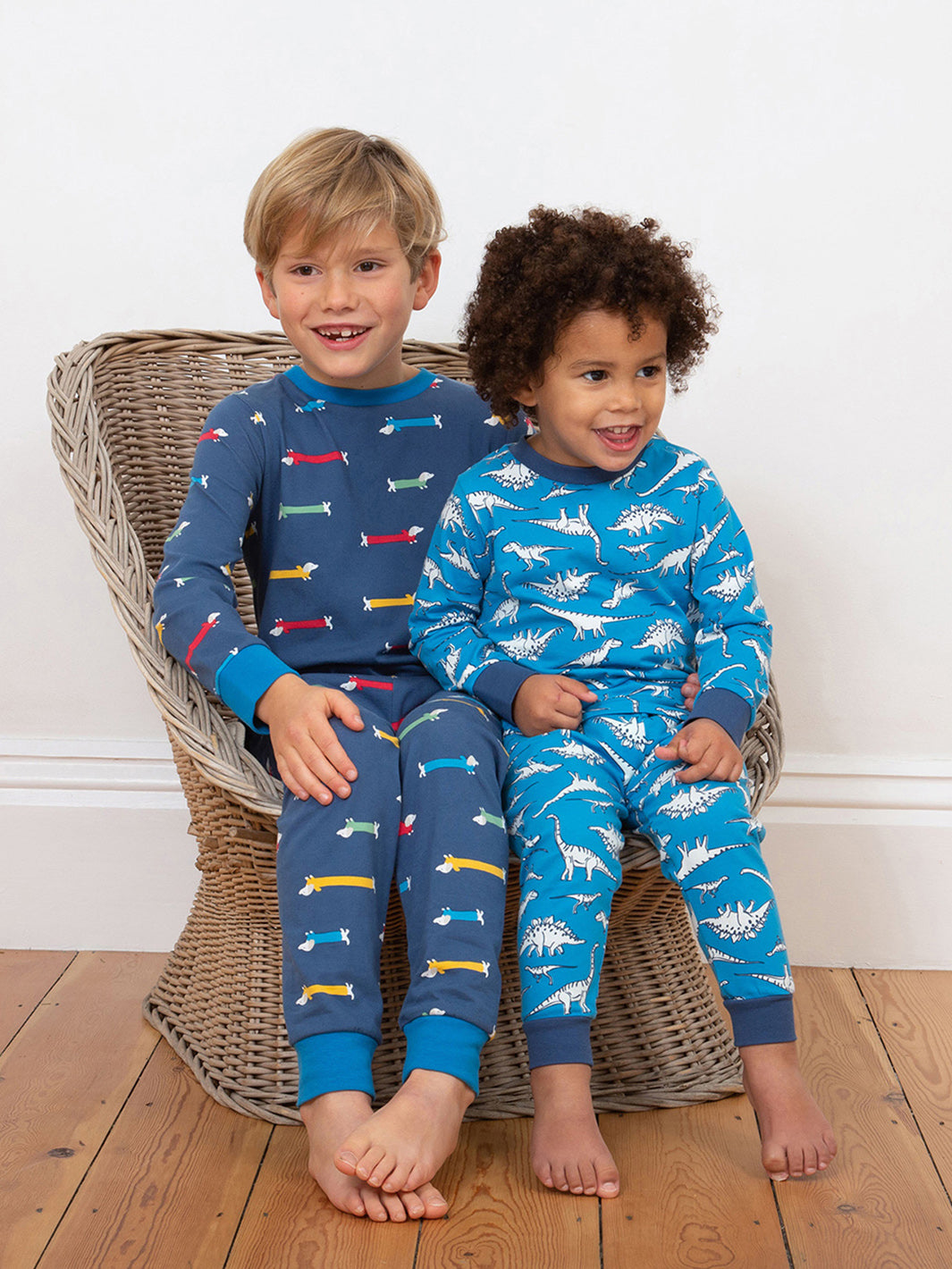 Kite Pyjamas - Dino Fan Blue