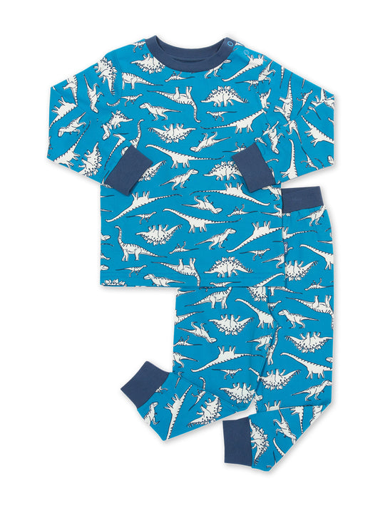 Kite Dino Fan Pyjamas - Blue