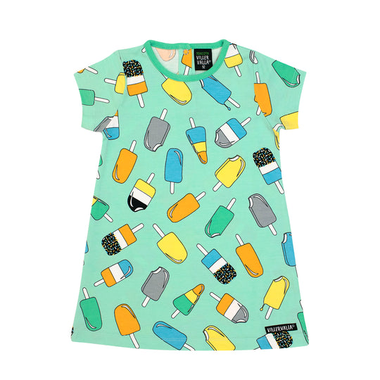 Villervalla Dress Short Sleeve - Pear Lollies