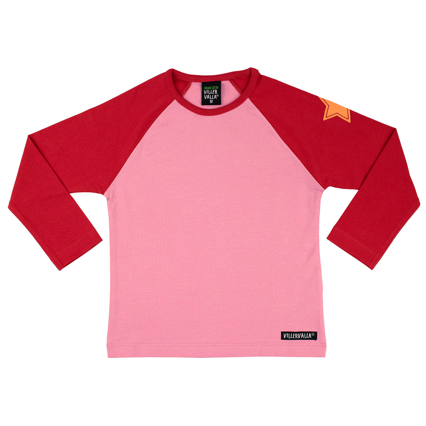 Villervalla T-Shirt Long Sleeve - Salsa/Rose