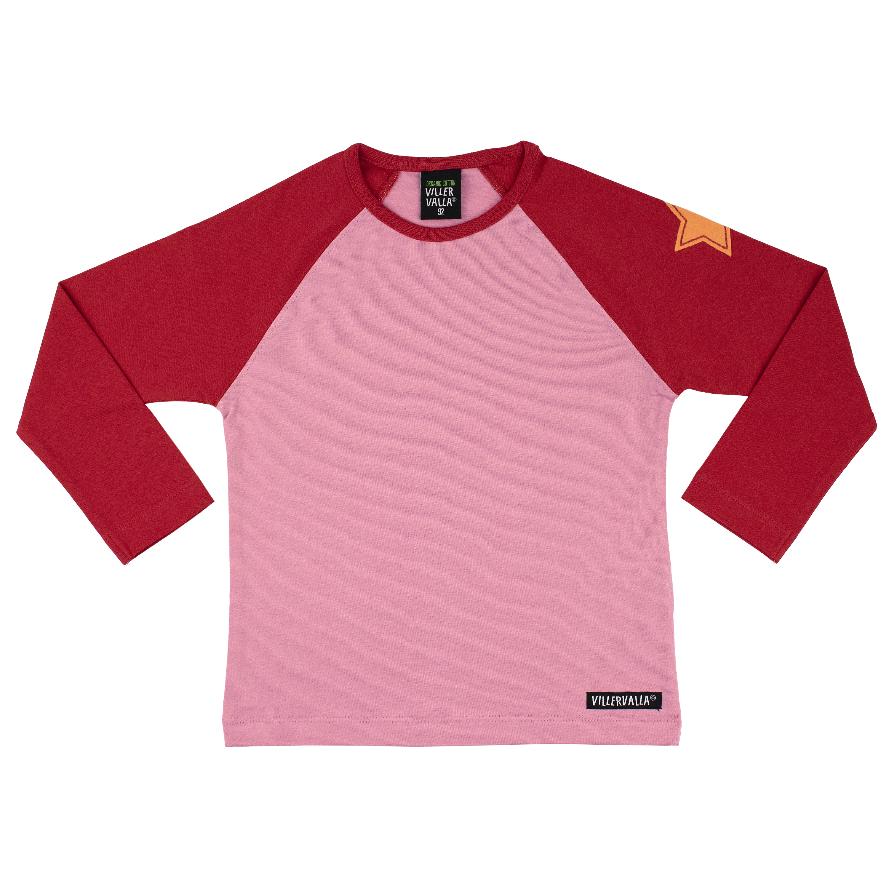 Villervalla T-Shirt Long Sleeve - Salsa/Rose