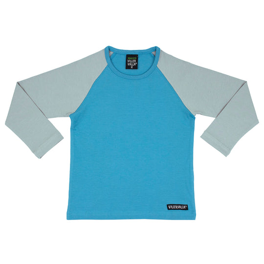 Villervalla Raglan T-Shirt Long Sleeve - Sky/Fossil