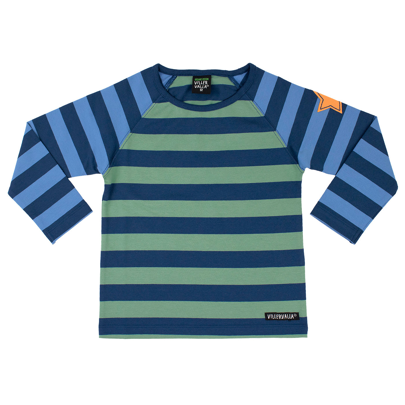 Villervalla T-Shirt Long Sleeve - Sage/Nautic