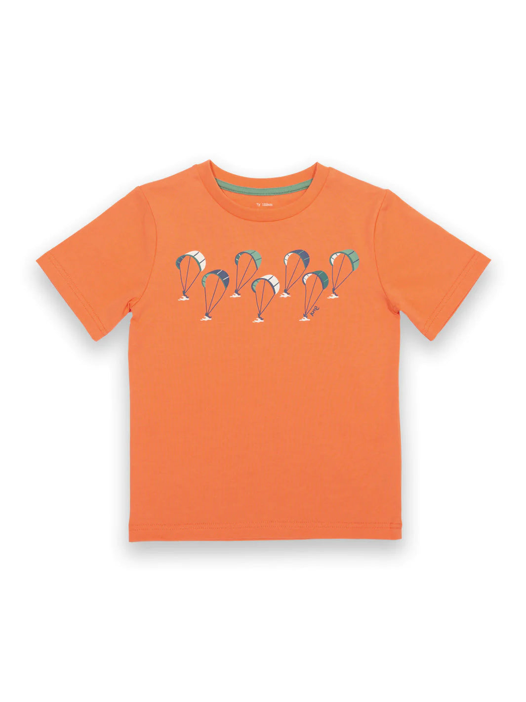Kite T-Shirt Short Sleeve - Kite Surfer Orange