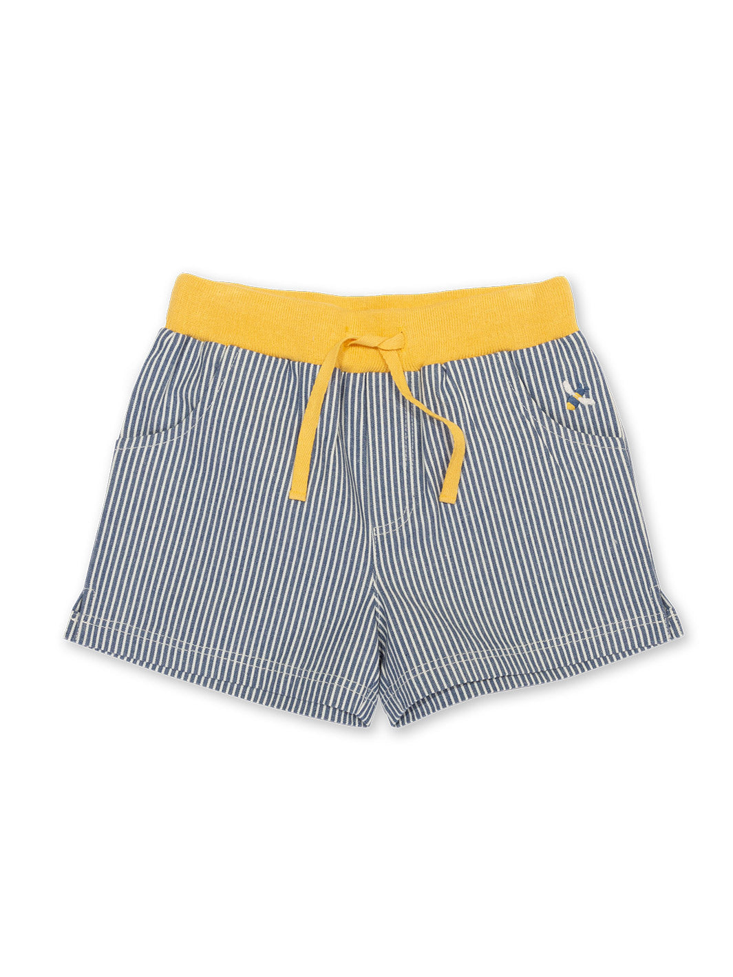 Kite Bumble Navy shorts in gentle organic cotton at The Thrifty Stork