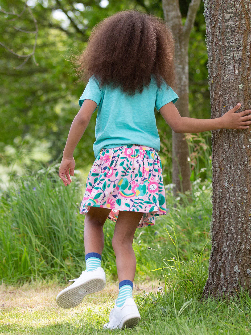 Kite T-Shirt Short Sleeve - Garden Grow Blue