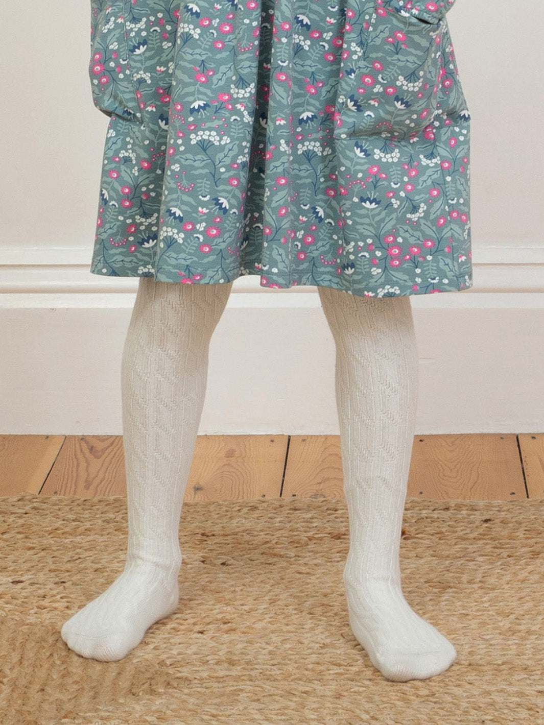 Kite Cable Tights - Cream