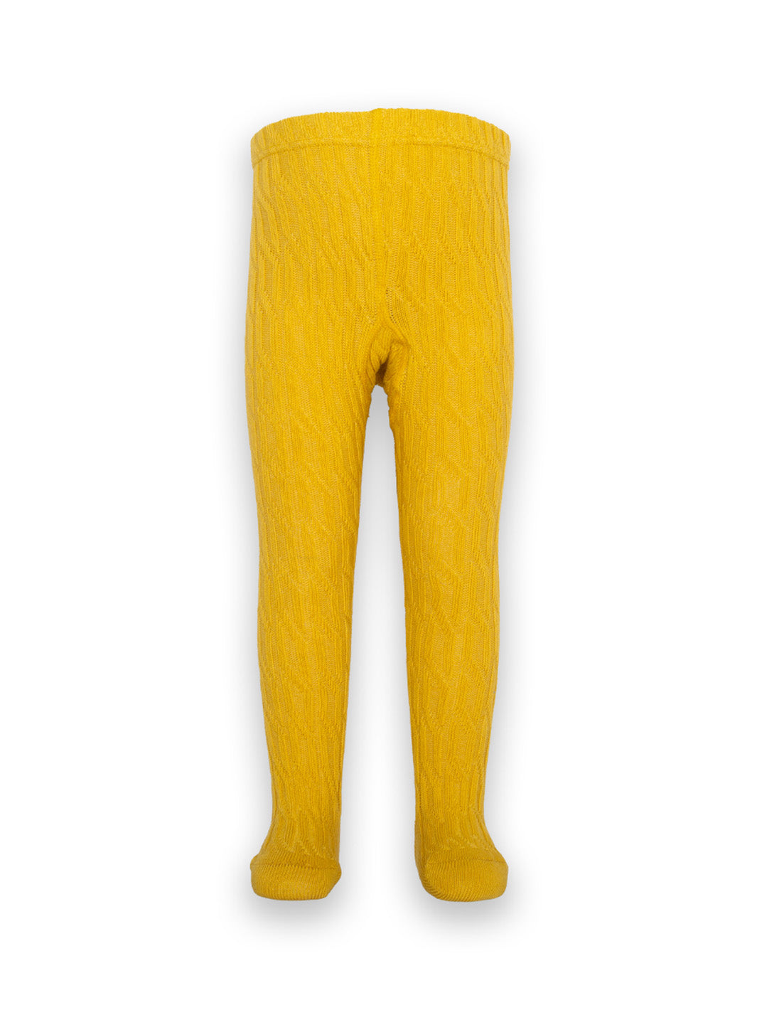 Kite Cable Tights Sweetcorn - Yellow