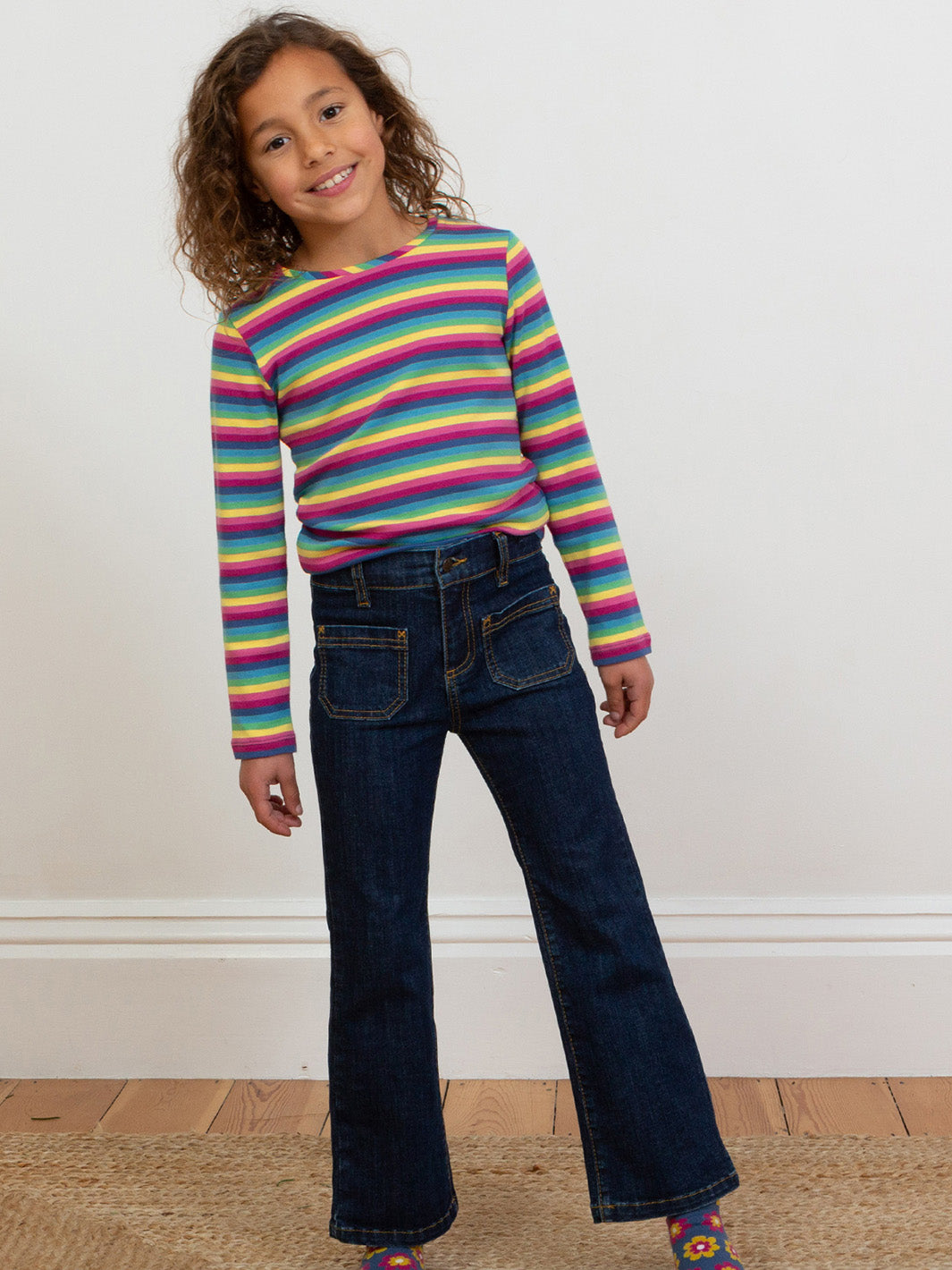 Kite Stretch Denim Flares - Blue