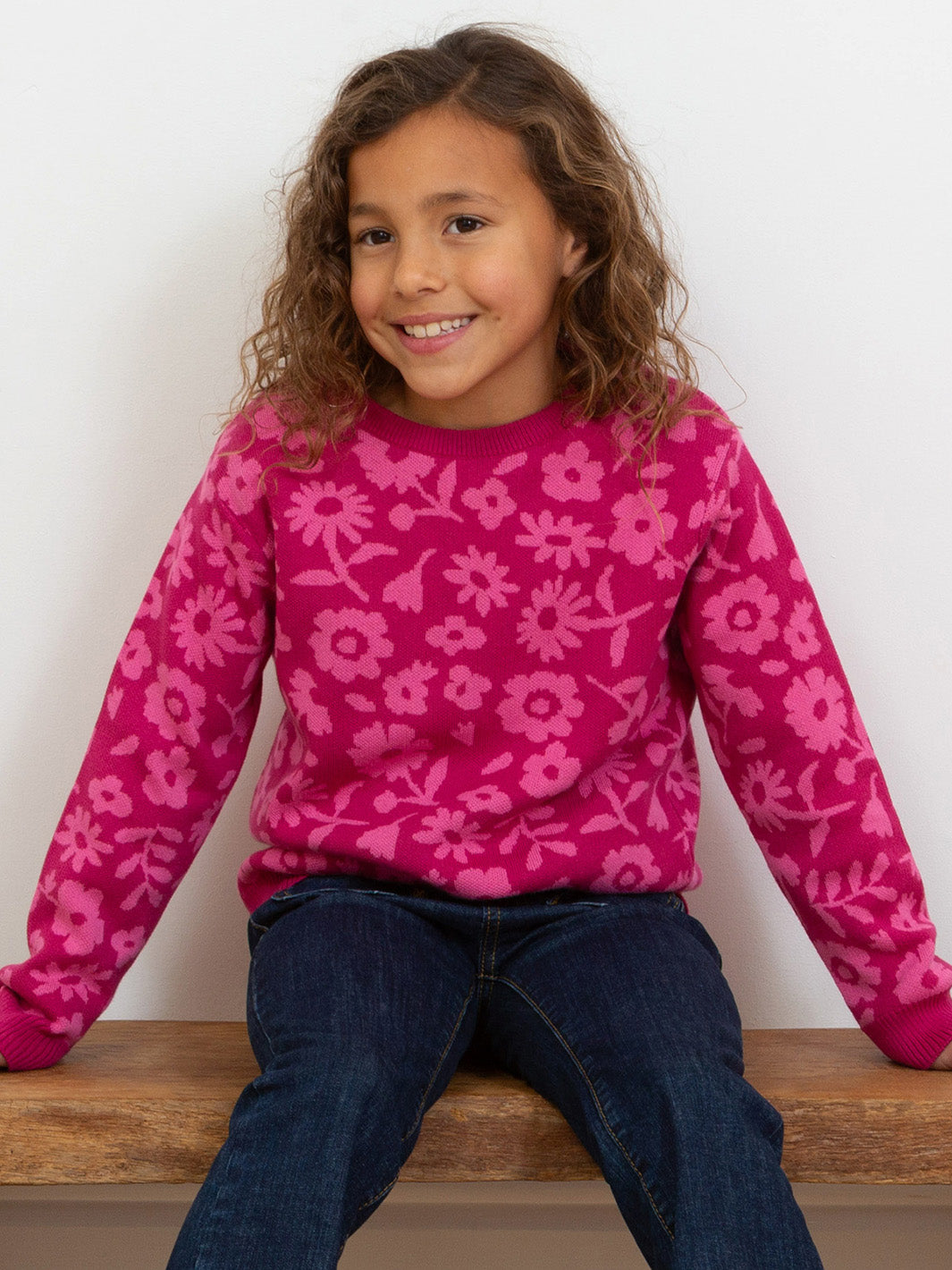 Kite Jumper - Woodland Pink