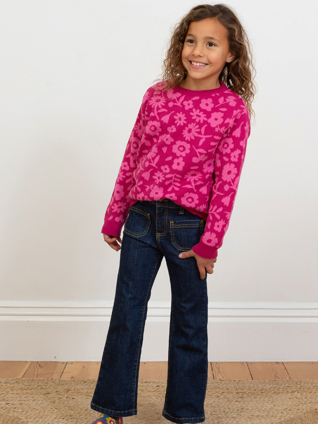 Kite Jumper - Woodland Pink