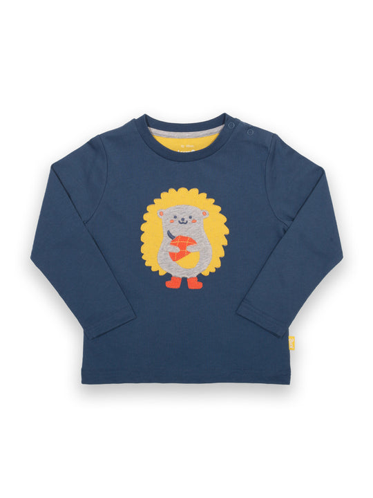 Kite T-Shirt Long Sleeve - Hedge Hug Blue