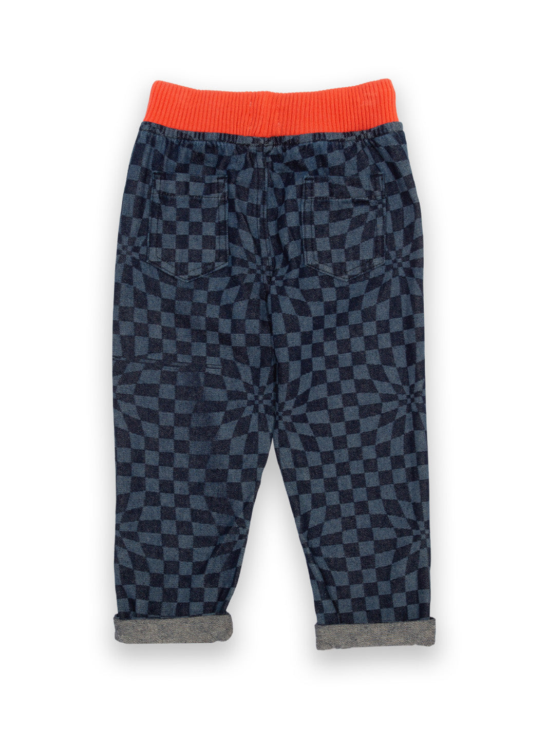 Kite Denim Pull Ups - Chequerboard Blue