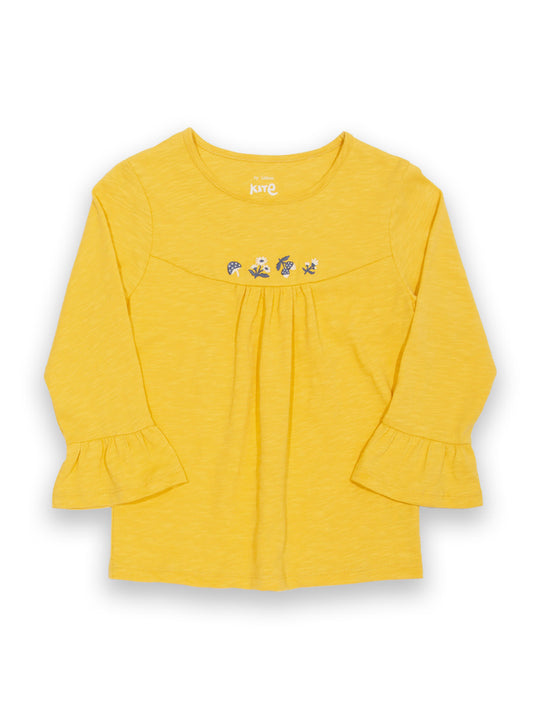 Kite Forage Floral Top - Yellow